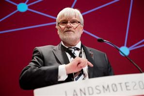 Leif Sande sier at man ikke løser klimaproblem ved å flytte utslipp til andre deler av verden. Foto: Bjørn Grimstad