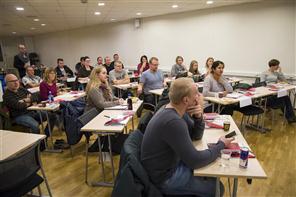 Stor interesse for basiskurs i Stavanger. Foto: Atle Espen Helgesen